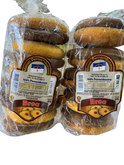 Broa Massas Pernambucanas Mista