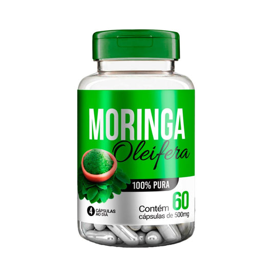 Cápsula de Moringa Olefeira 100% pura Natuvite 60 caps