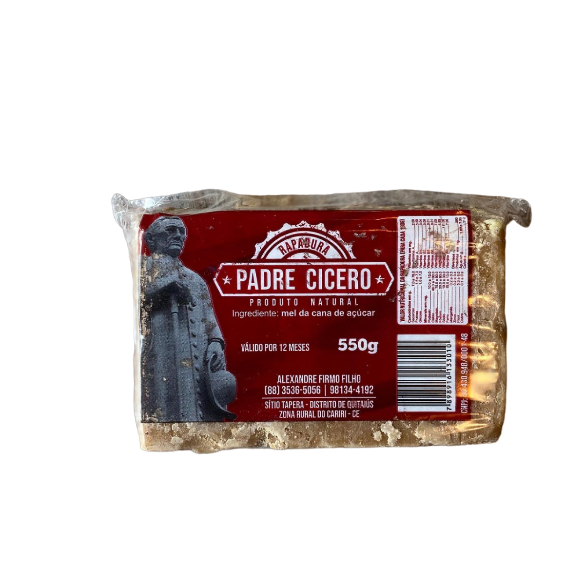 Rapadura Natural Padre Cicero