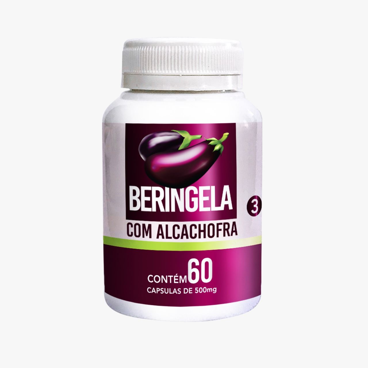 Cápsula Alcachofra Com Beringela Natuvite 60 caps