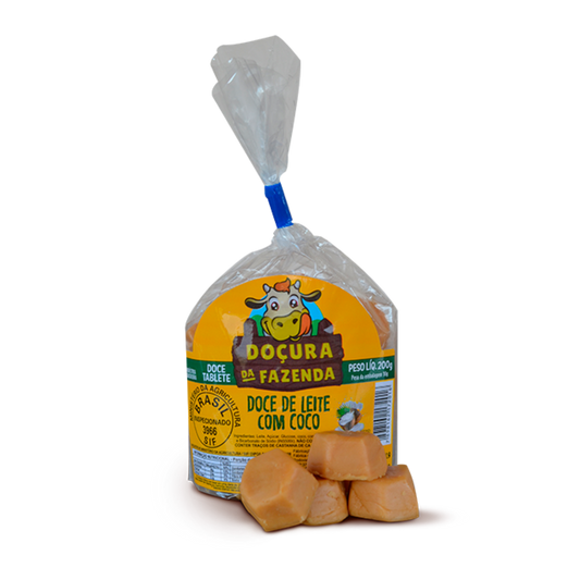 Doce de Leite Doçura da fazenda com Coco