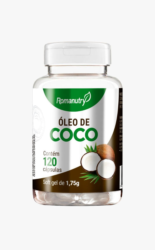 Cápsula de Óleo de Coco Romanutry 120 caps