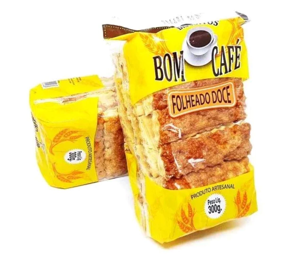 Biscoitos Bom Café Folhado Doce