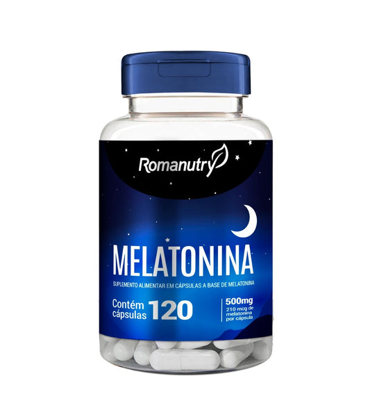 Cápsula Melatonina Romanutry 120 caps