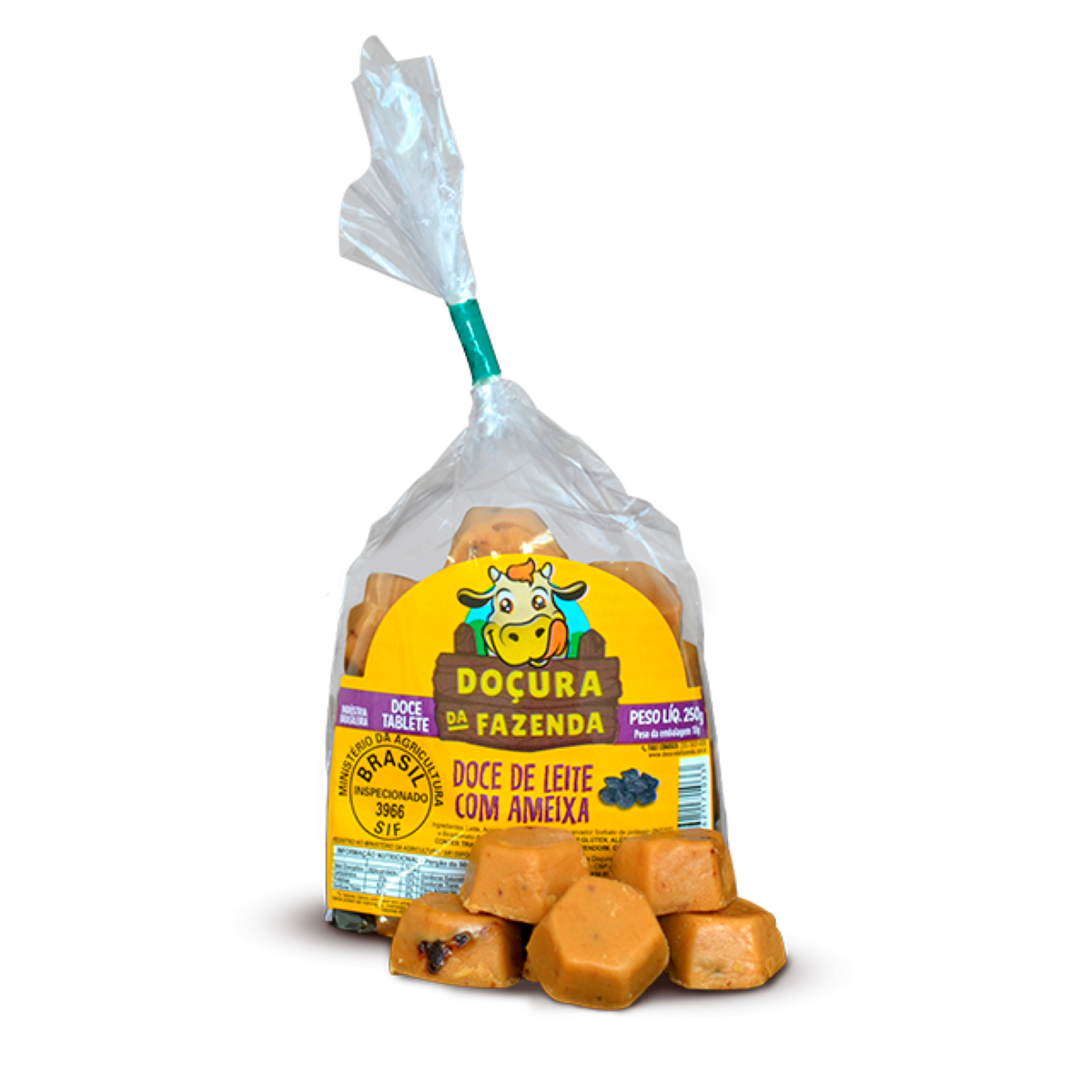 Doce de Leite Doçura da fazenda com Ameixa