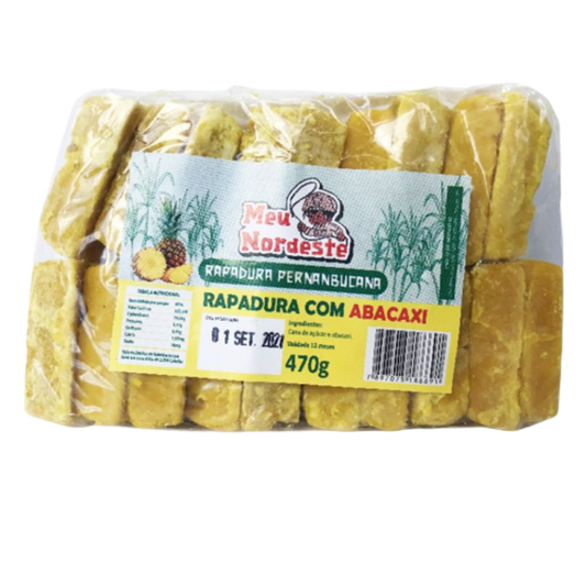 Rapadura Mini com Abacaxi Meu Nordeste