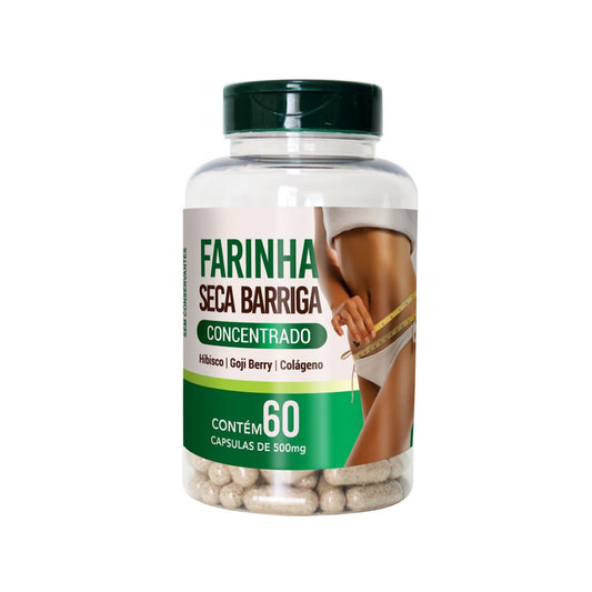 Cápsula Farinha Seca Barriga Concentrado Natuvite 60 caps