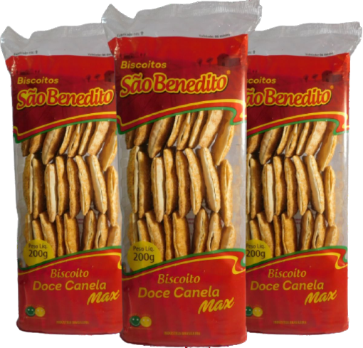 Biscoitos São Benedito Doce de Canela e Açúcar