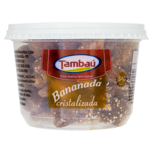 Doce Bananada Cristalizada Tambaú