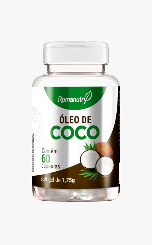 Cápsula de Óleo de Coco Romanutry 60 caps