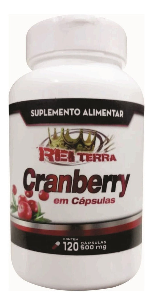 Cápsula Cranberry Rei Terra 120 caps