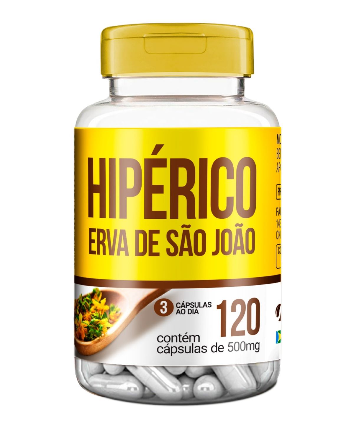 Cápsula Hipérico de São João Natuvite 120 caps