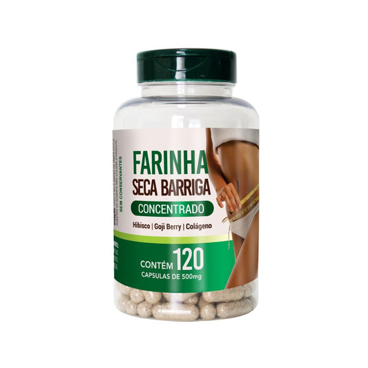 Cápsula Farinha Seca Barriga Concentrado Natuvite 120 caps